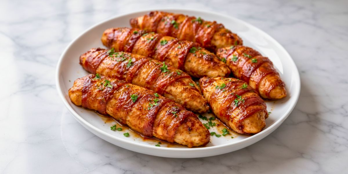 Irresistible Bacon Wrapped Chicken Tenders Recipe