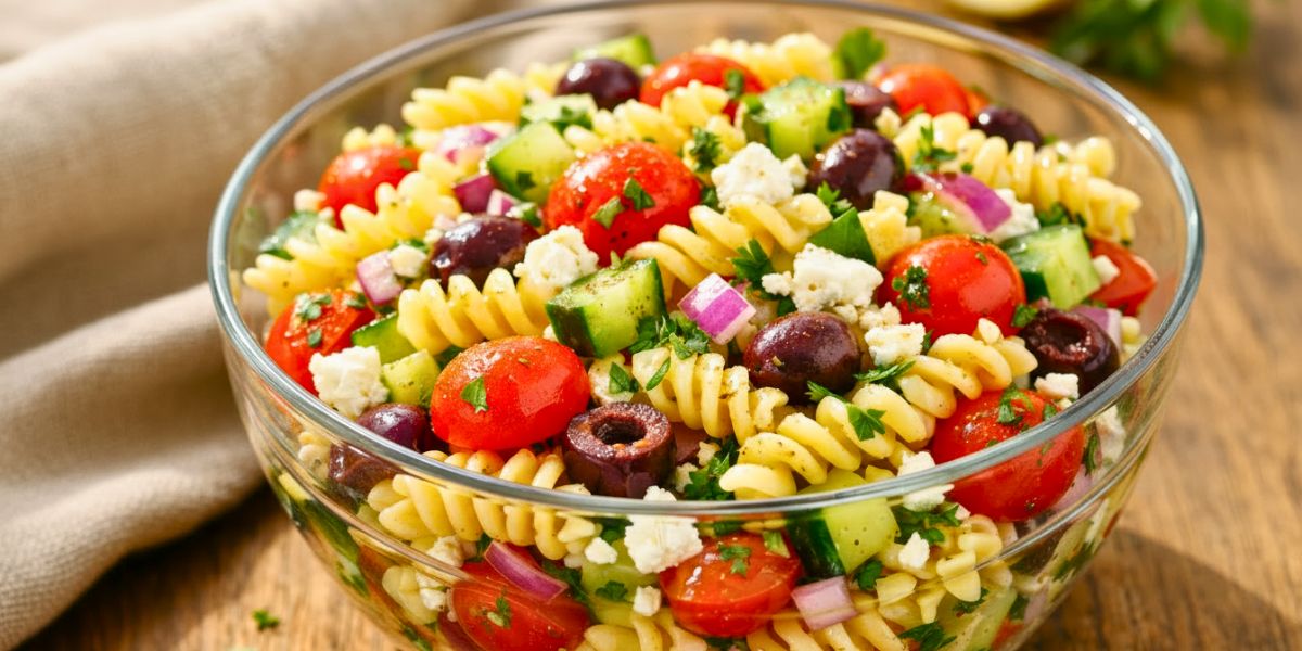 Joanna Gaines Greek Pasta Salad Recipe