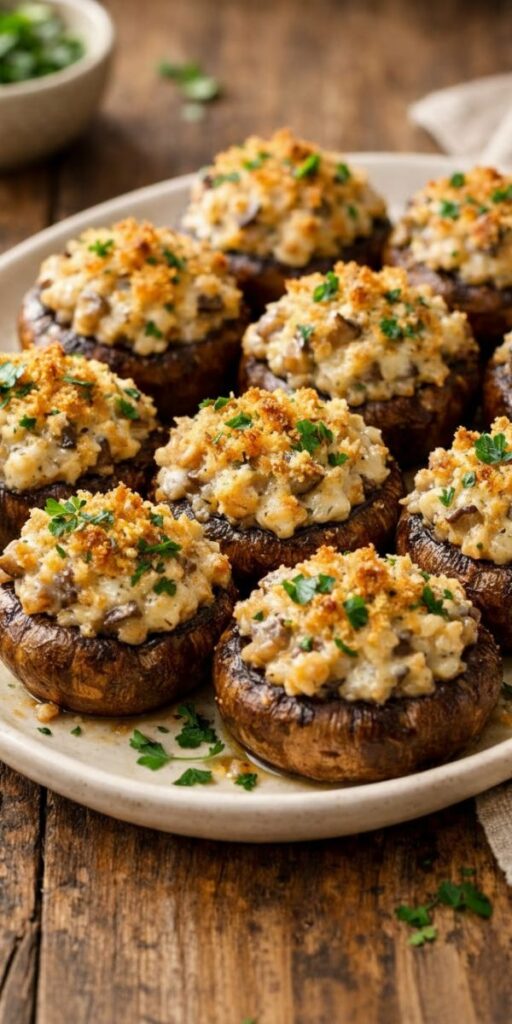 Joanna Gaines Stuffed Mushrooms Recipe
