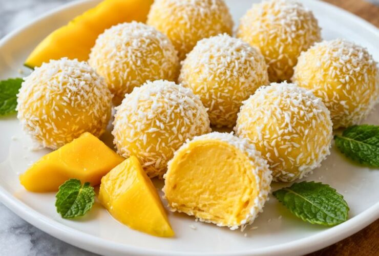 No Bake Mango Truffles Recipe