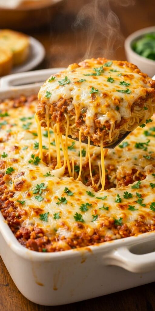 Paula Deen Baked Spaghetti Recipe