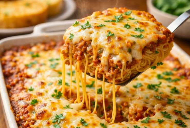 Paula Deen Baked Spaghetti Recipe