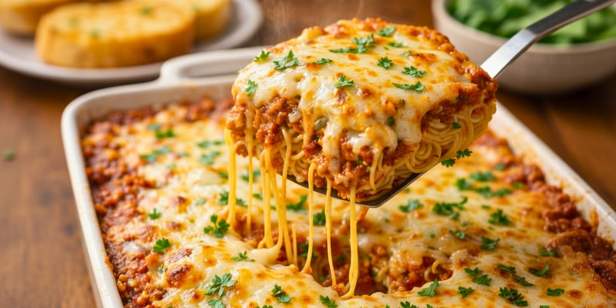 Paula Deen Baked Spaghetti Recipe