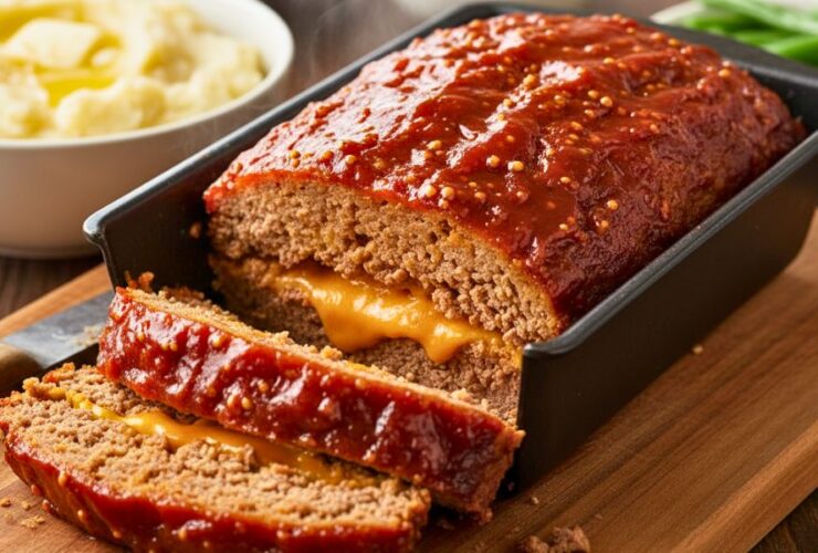 Paula Deen Cheeseburger Meatloaf Recipe