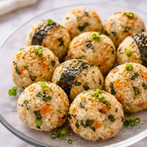 Tasty Korean Rice Balls Recipe