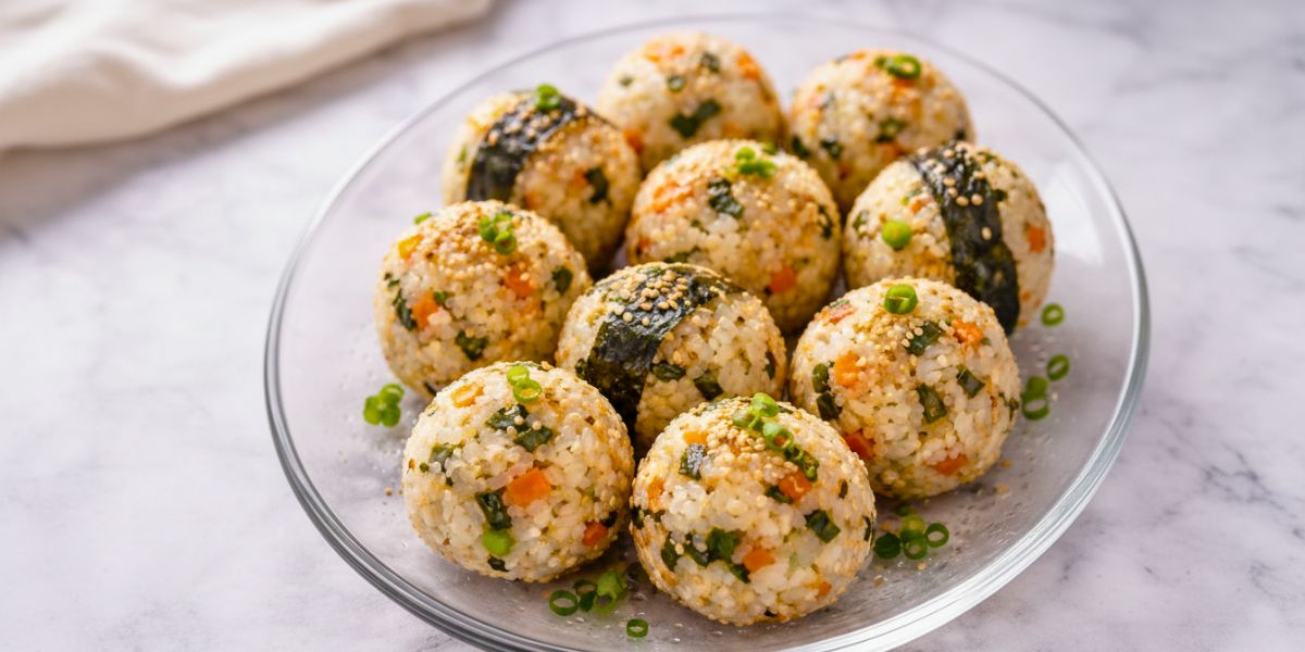 Tasty Korean Rice Balls Recipe