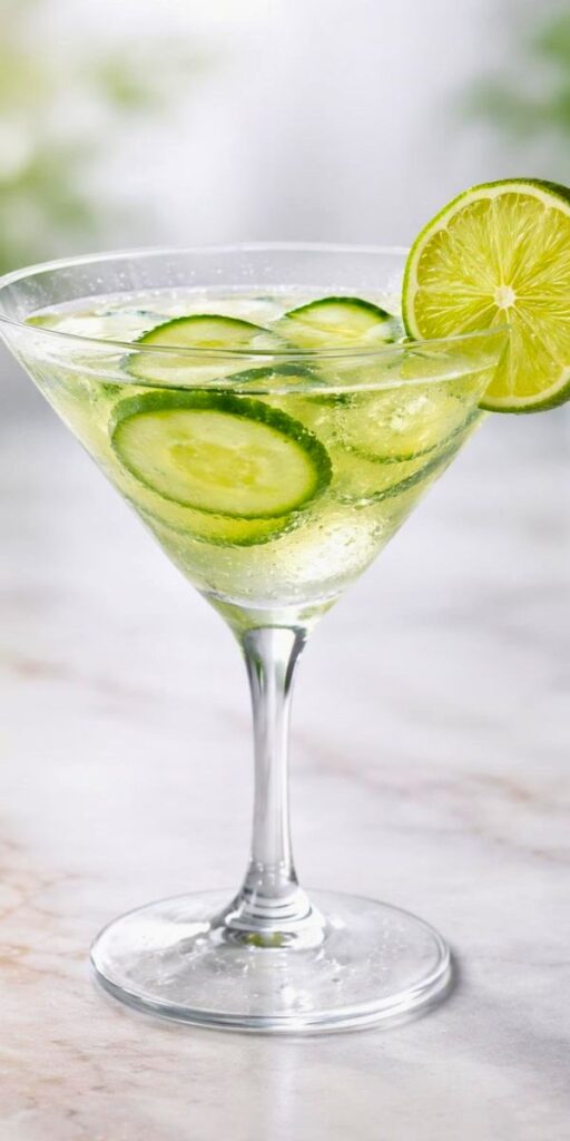 Bobby Flay Cucumber Lime Martini Recipe