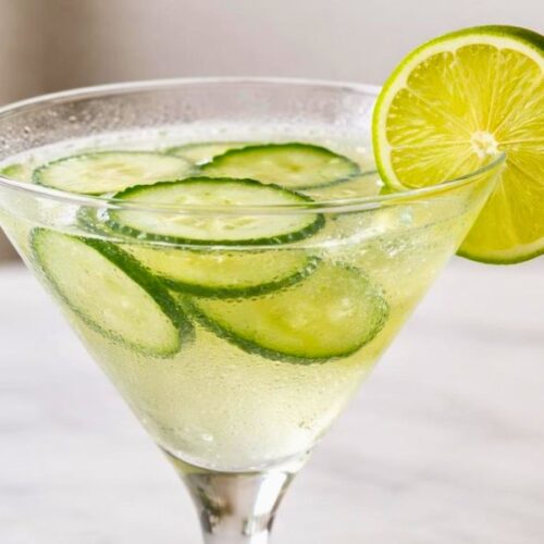 Bobby Flay Cucumber Lime Martini Recipe