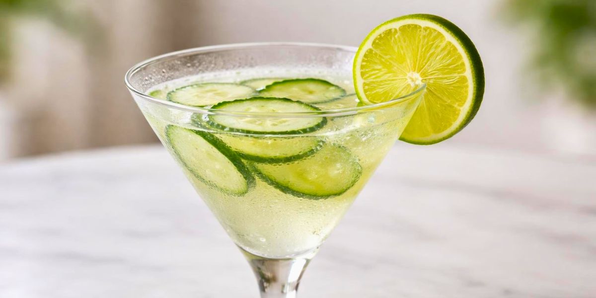 Bobby Flay Cucumber Lime Martini Recipe