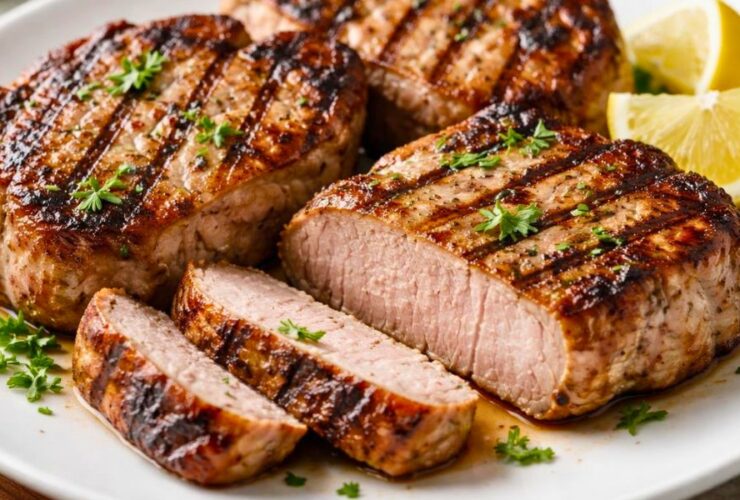 Bobby Flay Grilled Pork Chops Recipe