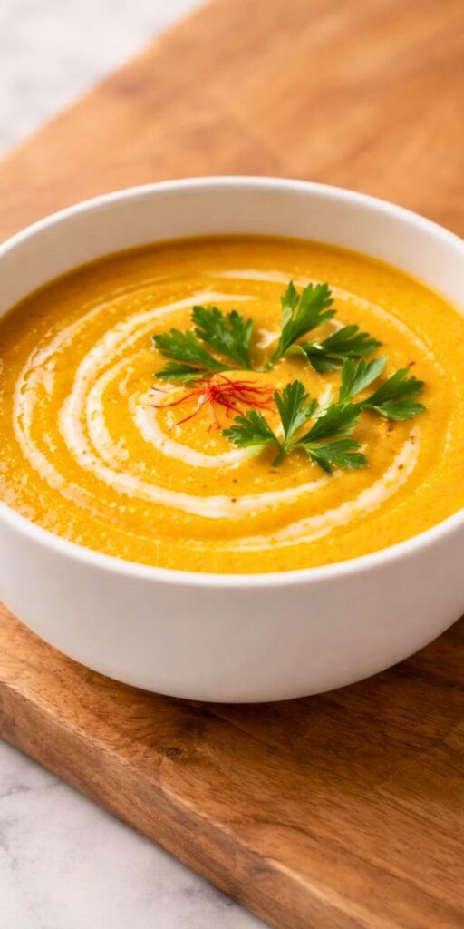 Bobby Flay Roasted Butternut Squash And Saffron Soup Recipe