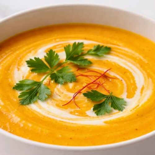 Bobby Flay Roasted Butternut Squash And Saffron Soup Recipe