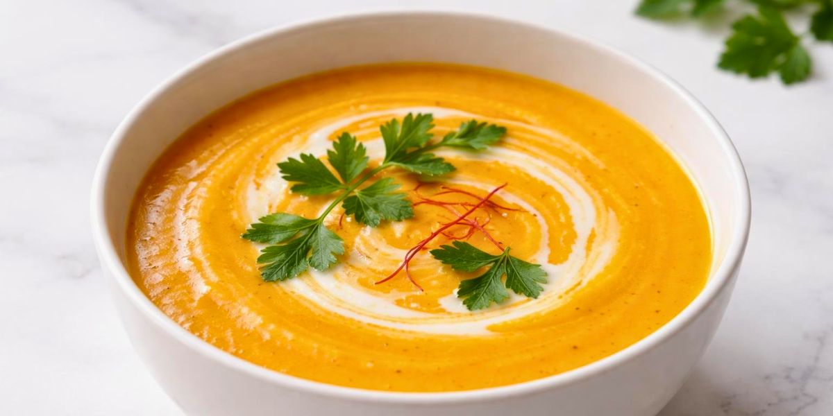 Bobby Flay Roasted Butternut Squash And Saffron Soup Recipe