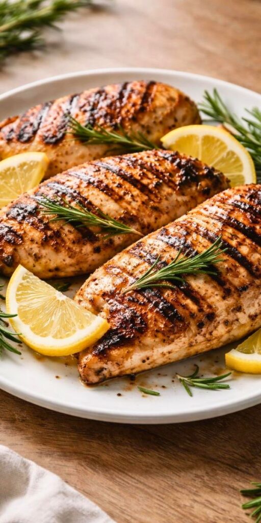 Bobby Flay Rosemary Bricked Grilled Chicken Recipe