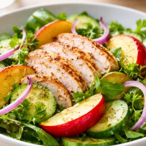 Chicken, Cucumber and Nectarine Salad Recipe