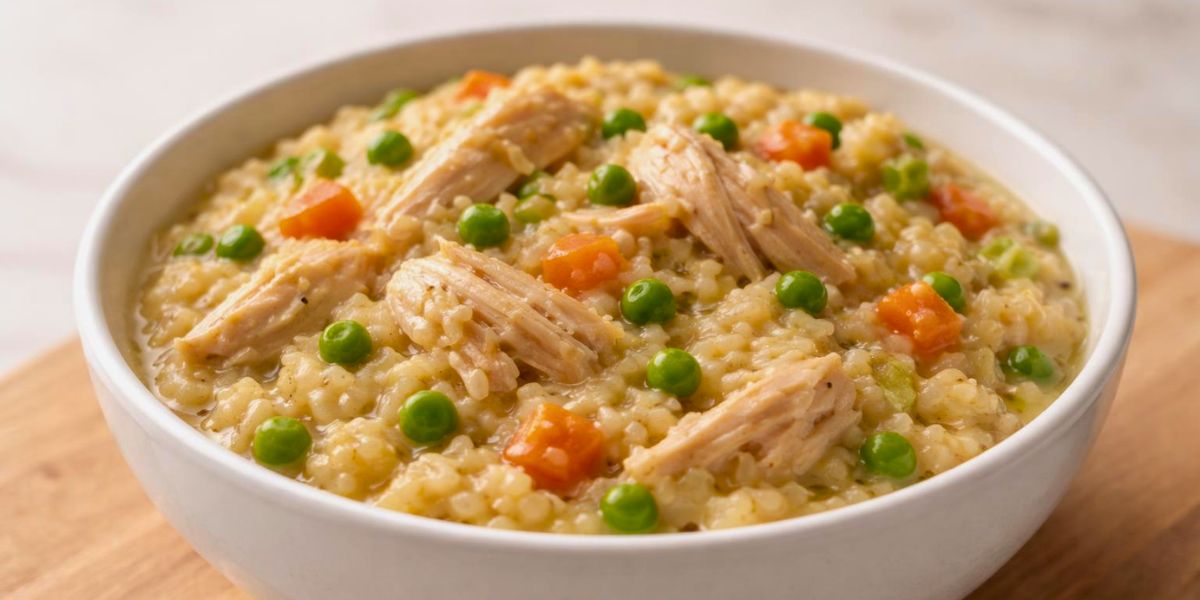 Crockpot Chicken & Rice Recipe