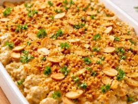 Delicious Chicken Amandine Casserole Recipe