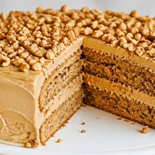 Delicious Coffee and Walnut Cake Recipe