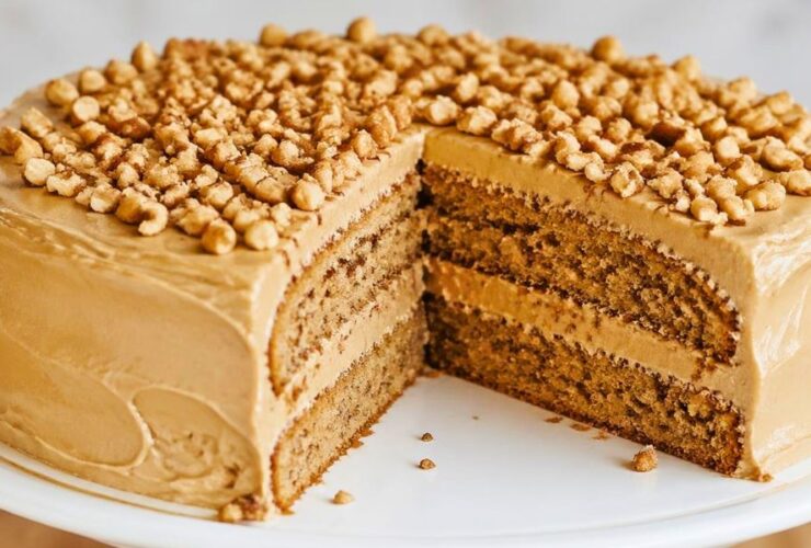 Delicious Coffee and Walnut Cake Recipe