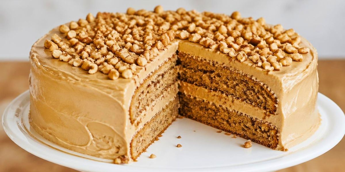 Delicious Coffee and Walnut Cake Recipe