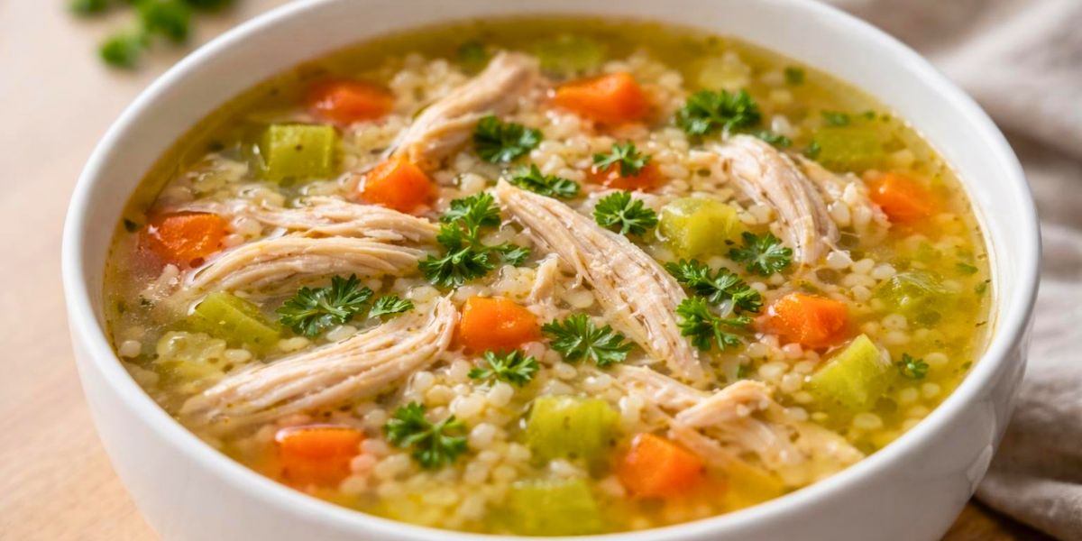 Delicious Leftover Turkey & Rice Soup Recipe