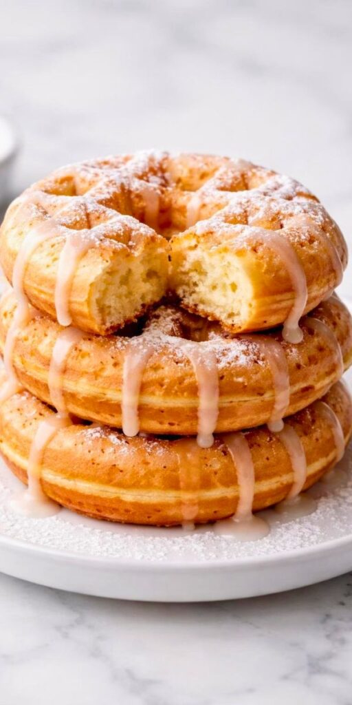 Guilt-Free Fluffy Donut Chaffles Recipe