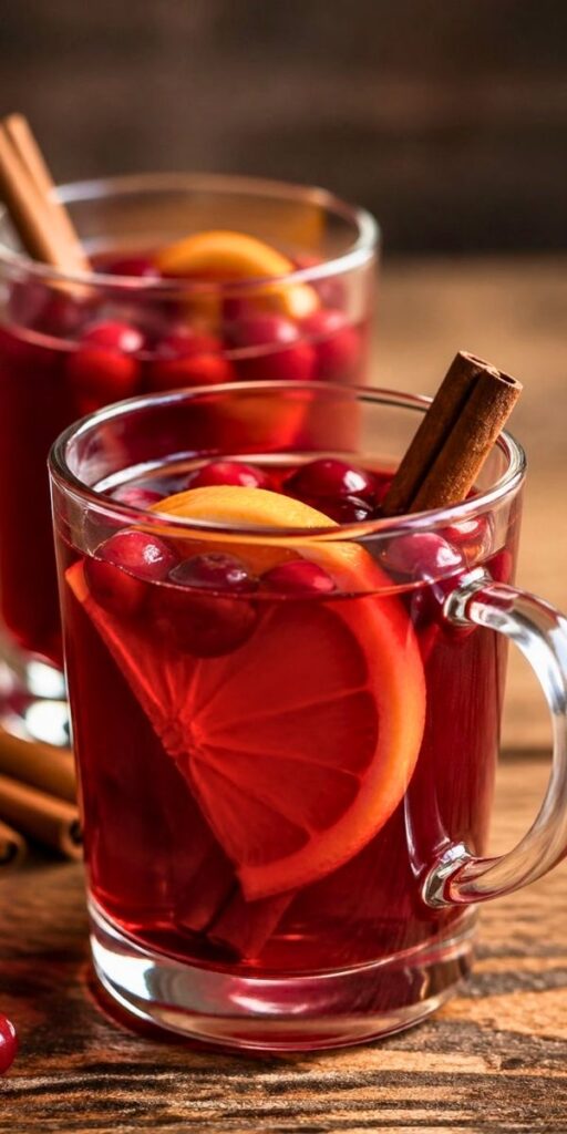 Hot Spiced Cranberry Drink Recipe