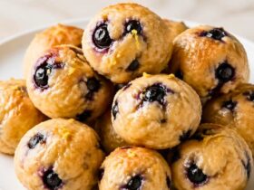 Lemon Blueberry Cottage Cheese Protein Bites Recipe