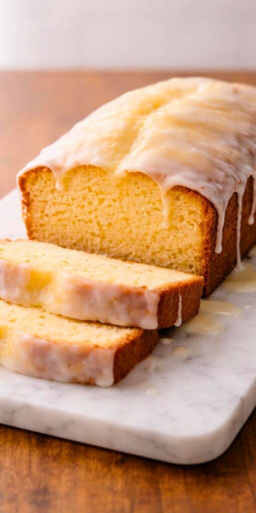 Lemon Pound Cake Recipe – Soft Lemon Loaf with Glaze