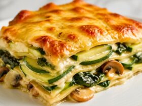 Loaded Veggie White Lasagna Recipe