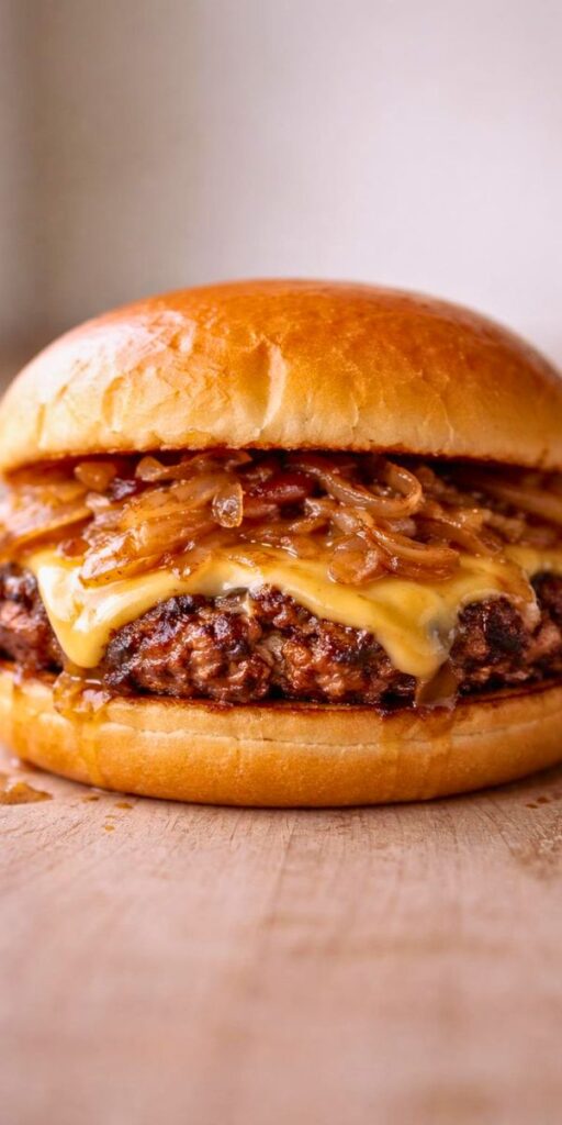 Oklahoma Onion Smash Burger Recipe