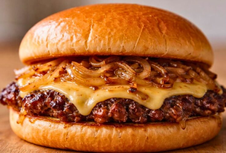 Oklahoma Onion Smash Burger Recipe
