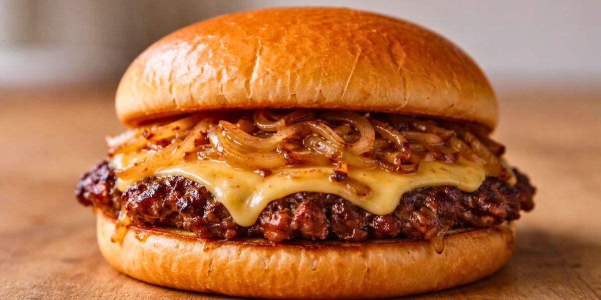 Oklahoma Onion Smash Burger Recipe