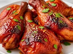 Oven Baked Sriracha Chicken Legs Recipe