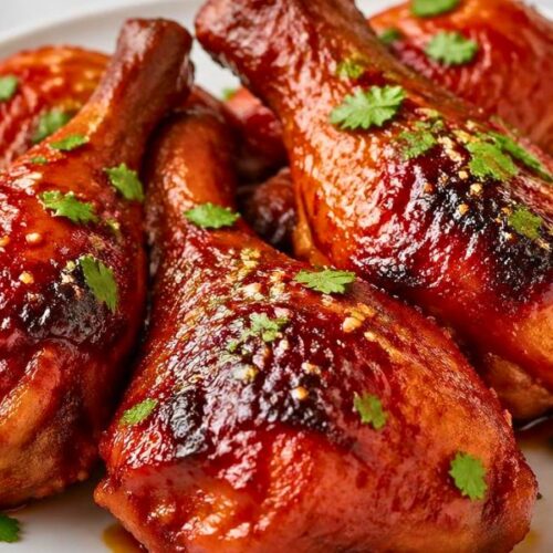Oven Baked Sriracha Chicken Legs Recipe
