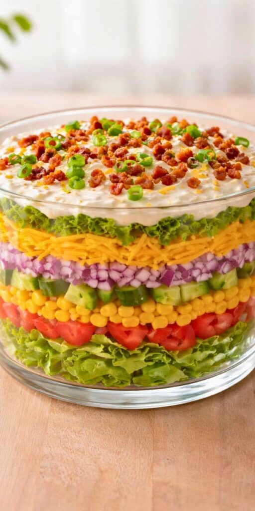 Paula Deen 7 Layer Salad Recipe