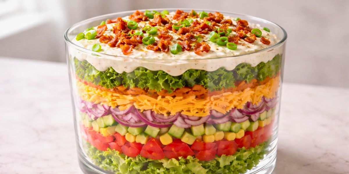 Paula Deen 7 Layer Salad Recipe