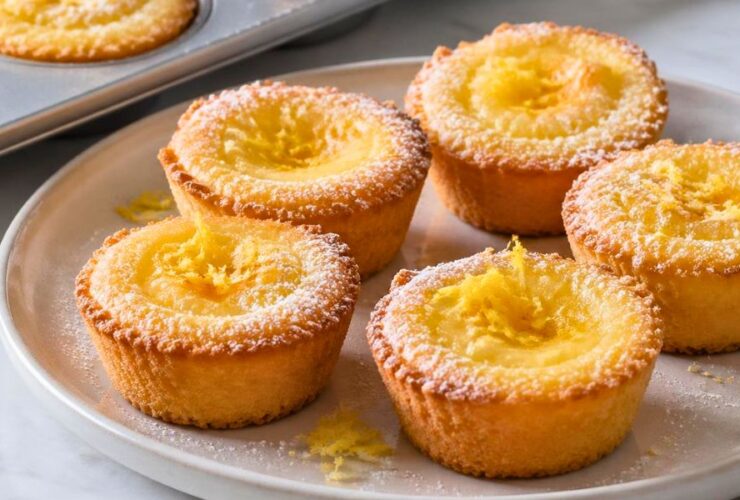 Paula Deen Baby Lemon Impossible Pies Recipe