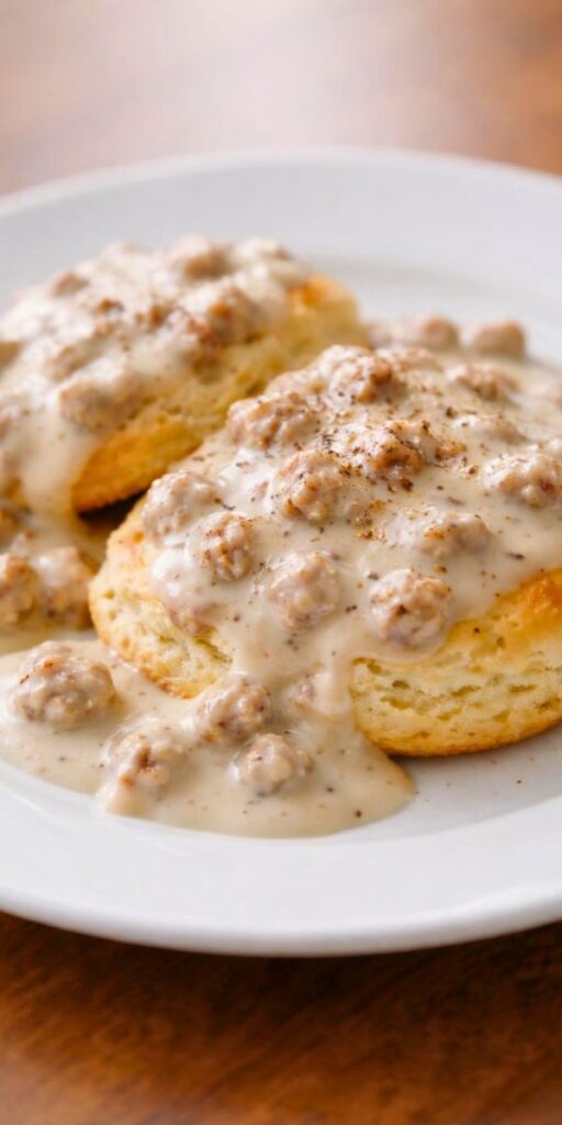 Paula Deen Biscuits and Gravy Recipe