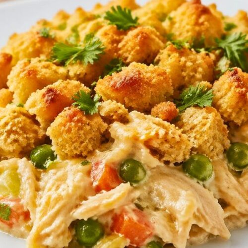Paula Deen Chicken and Stuffing Casserole Recipe