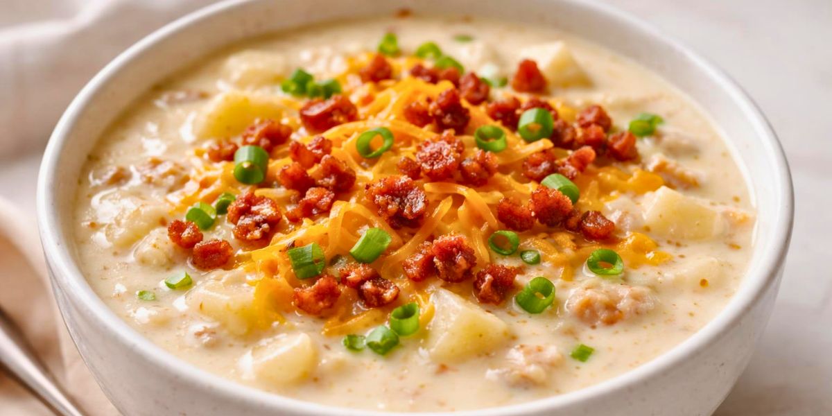 Paula Deen Crockpot Potato Soup Recipe