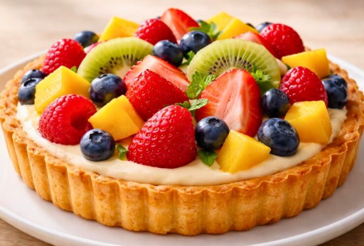 Paula Deen Fresh Fruit Tart Recipe