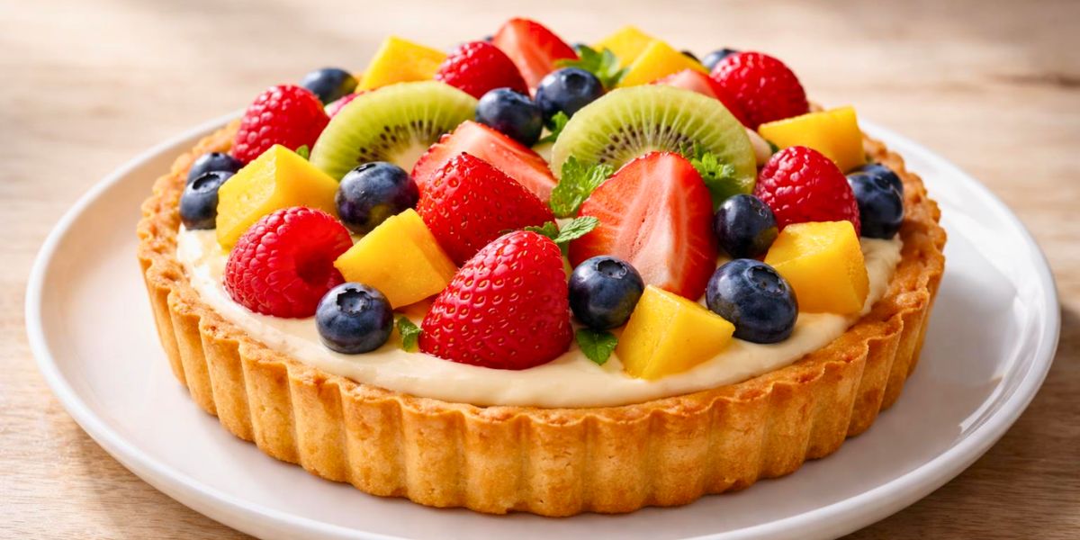Paula Deen Fresh Fruit Tart Recipe