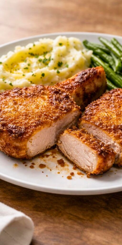 Paula Deen Fried Pork Chops Recipe