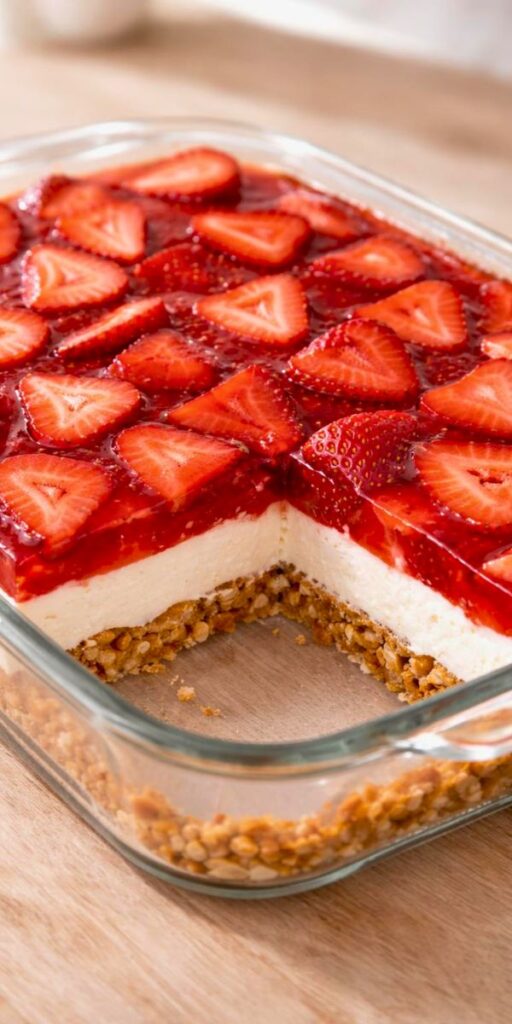 Paula Deen Pretzel Strawberry Salad Recipe