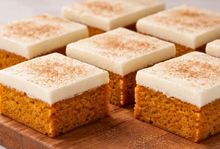 Paula Deen Pumpkin Bars Recipe