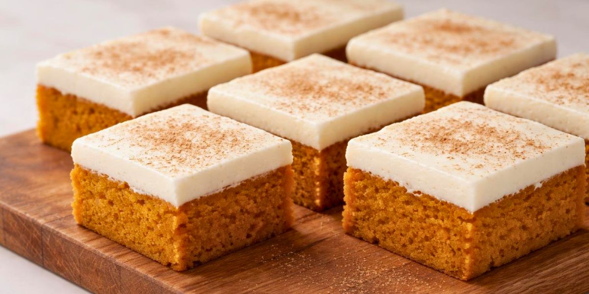 Paula Deen Pumpkin Bars Recipe