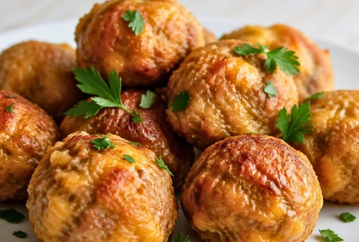 Paula Deen Sausage Balls Recipe