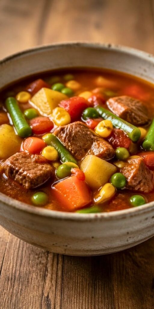 Paula Deen Vegetable Beef Soup Recipe