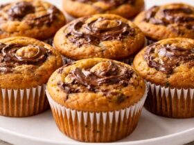 Pumpkin Nutella Muffins Recipe